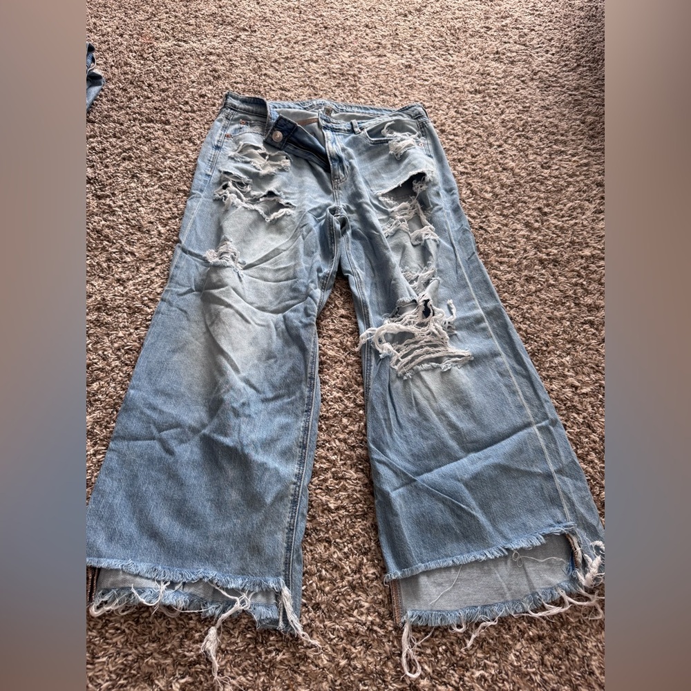 American Eagle Outfitters Light Blue Denim
